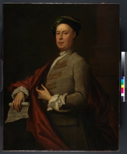 GF Handel "، قبل 1754 بواسطة بارثولوميو داندريدج