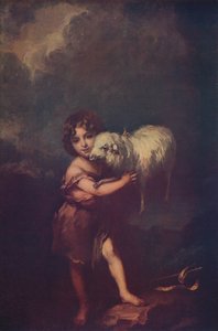 سانت جون والحمل ، 1660-5 ، c1900 بواسطة بارتولومي إستيبان موريللو