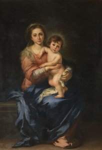 العذراء والطفل ، 1650. بواسطة بارتولومي إستيبان موريللو