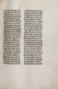 Missale: Fol. 121: يحتوي على موسيقى لـ Hely Hely Lama وما إلى ذلك داخل St. Mattion Passion ، 1469. بواسطة بارتولوميو كابورالي