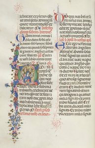 Missale: Fol. 322 ظ: العذراء بين الرسل والقديسين 1469. بواسطة بارتولوميو كابورالي