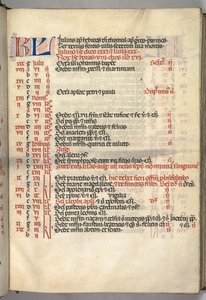 Missale: Fol. 6 و: صفحة تقويم يوليو 1469. بواسطة بارتولوميو كابورالي