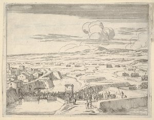 بعد بضعة أيام من Seige مع الجيش الفرنسي ، Francesco I d'Este يستحوذ على Mo ... ، 1659. بواسطة بارتولوميو فينيس