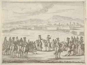 Francesco I d'Este يحرر مدينة تورين ويتركها في يد دوق S ... ، 1659. بواسطة بارتولوميو فينيس
