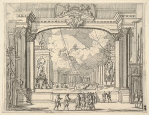 Francesco I d'Este يطلب زخارف Fête ، من L'Idea di un Principe ed Eroe Cristiano i ... ، 1659.