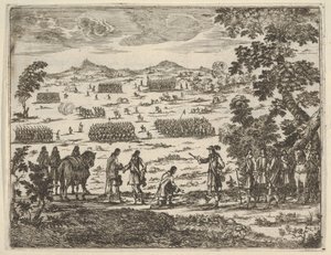 فرانشيسكو الأول ديستي يحكم على مسؤول فرنسي نبيل بالإعدام كمثال لمنع المستقبل ... ، 1659.