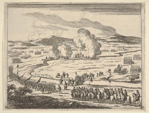 بدء حصار أليساندريا ، من فكرة أمير وبطل مسيحي في فرانسيس ... ، 1659.