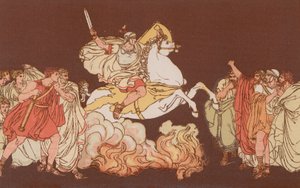 قفز Curtius في الهوة بواسطة بارتولوميو بينيلي
