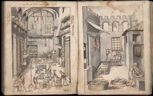 كتاب الطبخ أوبرا ، 1570 بواسطة بارتولوميو سكابي