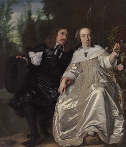أبراهام ديل كورت وزوجته ماريا دي كيرسجيتر ، 1654
