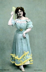 ماي آش ، ممثلة ، 1905.