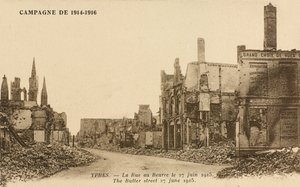 شارع أو بوير ، 27 يونيو 1915 بواسطة مصور بلجيكي