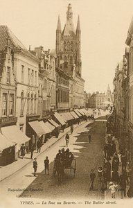 The Rue au Buerre، Ypres بواسطة مصور بلجيكي