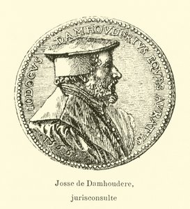 Joos de Damhouder ، المحامي الفلمنكي بواسطة المدرسة البلجيكية