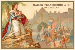 Louis IX of France and the Eighth Crusade بواسطة المدرسة البلجيكية