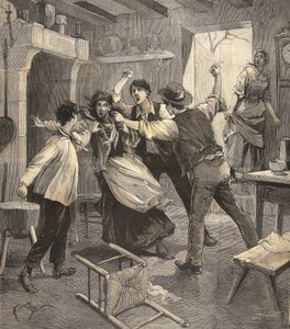 أم قتلت من قبل أطفالها ، من "لو بيتي باريزيان" ، 9 أغسطس 1891