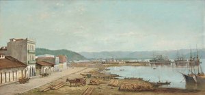 بينيديتو كاليكستو - ميناء القنصلية في سانتوس، إسبانيا، 1887