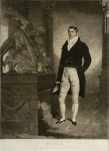 Mr Gully, engraved by Charles Turner (1774-1857) (mezzotint) بواسطة بنيامين (بعد) مارشال
