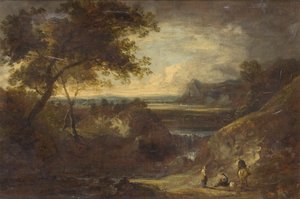 "منظر طبيعي بالأشكال" ، 1796-1838