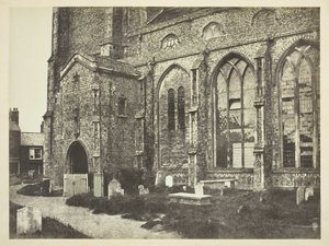 جنوب كنيسة كرومر ، ج. 1850s.