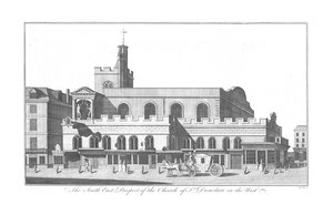 المرتقب الجنوبي الشرقي لسانت دونستان في الغرب ، c1756.