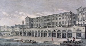 تسمى المباني بالأديلفي ، لندن ، 1771 بواسطة بنيامين غرين