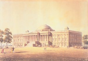 مبنى الكابيتول للولايات المتحدة ، منقوش بواسطة توماس ساذرلاند ، 1825 (أكواتينت)