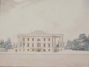 الرواق الجنوبي لبيت الرئيس ، 1807