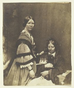 السيدة كريك هولدينغ كات ، ح. 1858. بواسطة بنيامين مولوك