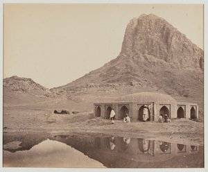 بابا والي كوتال ، يُظهر موقع مدافع أيوب