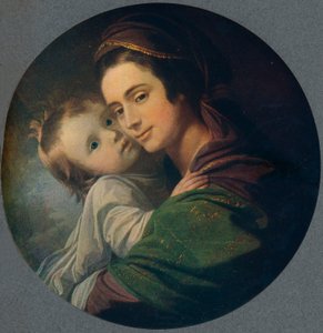 السيدة الغربية والطفل ، 1770 ، 1909 بواسطة بنيامين ويست