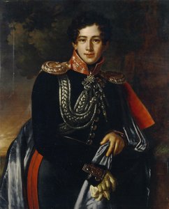 صورة للكونت نيكولاي ألكسندروفيتش سامويلوف 1800-1842 ، كاليفورنيا 1825