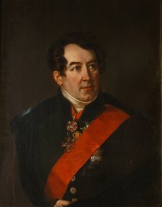 صورة للشاعر ديمتري أوسيبوفيتش بارانوف 1773-1834 ، نهاية 1820s