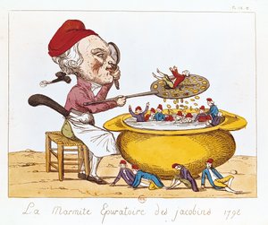 وعاء التطهير لليعقوبيين ، 1793 بواسطة بينوا لويس هنريكيز