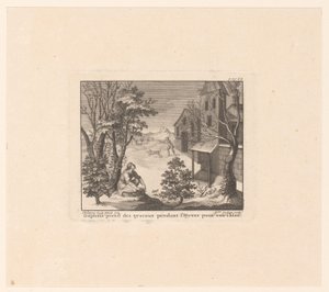 Daphnis op vogeljacht في الشتاء Daphnis تأخذ الطيور خلال فصل الشتاء لرؤية كلوي (العنوان على الكائن) بواسطة فيليب دوك دورليان