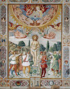 استشهاد القديس سيباستيان بواسطة Benozzo di Les di Sandro Gozzoli