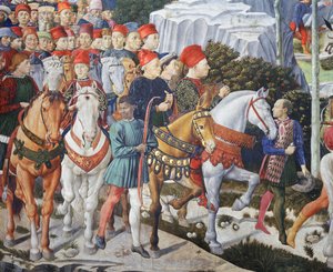 بواسطة Benozzo di Les di Sandro Gozzoli