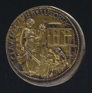 ميدالية تصور شخصية مجازية ، 1533 (عكس 18062) (في المقابل انظر 119186) بواسطة بنفينوتو تشيليني
