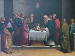 ختان بواسطة Benvenuto Tisi da Garofalo