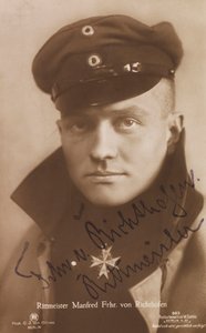 صورة لمانفريد فون ريشتهوفن 1892-1918 ، 1918. بواسطة برلين . استوديو الصور CJ Dühren