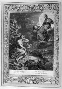 Endymion and the Moon (نقش) بواسطة برنارد بيكارت