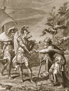 يتم تسليم Phineus من Harpies بواسطة Calais و Zethes ، 1731 بواسطة برنارد بيكارت