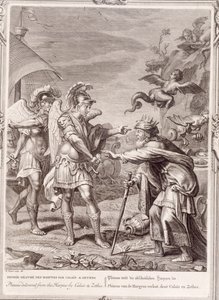 يتم تسليم Phineus من Harpies بواسطة Calais و Zethes ، 1731 بواسطة برنارد بيكارت