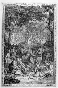 رعاة الشعر ، 1728-1729 بواسطة برنارد بيكارت