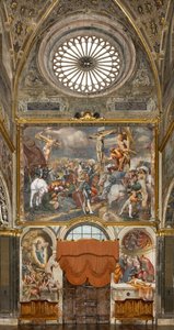 Counterfaccata ، IL Pordenone ، صلب 1520-21 ، ترسيب 1522 ، برناردينو جاتي ، القيامة 1529