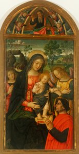 سيدة السلام لبرناردينو بينتوريكيو (حوالي 1452-1513) ، زيت على لوح بواسطة برناردينو دي بيتو بينتوريتشيو