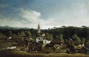 منظر لقزادة 1744. بواسطة برناردو بيلوتو (كاناليتو)