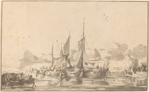 القناة في أوتريخت ، 1771 ، نشرت عام 1787.