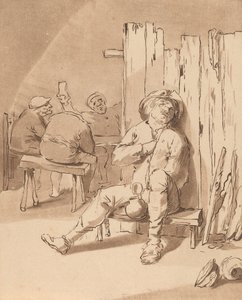 فلاح مخمور في نزل 1775.