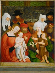 Die Heilige Sippe (لوحة على الخشب)